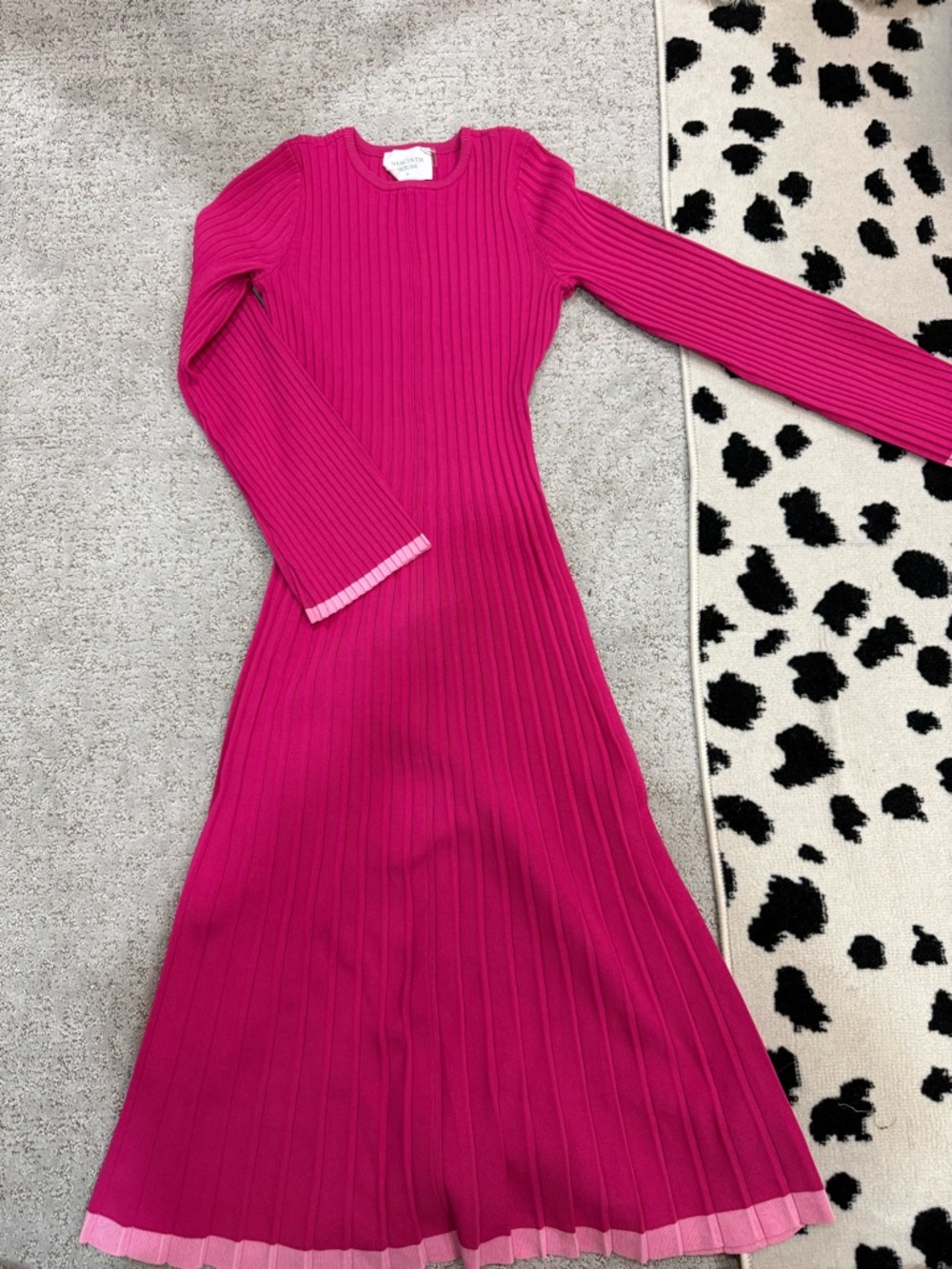 Hyacinth House Ribbed Knit Dress